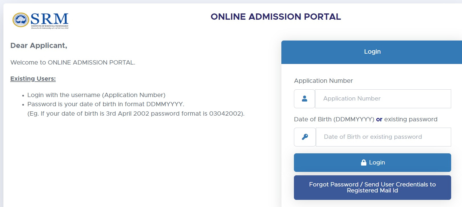 SRMJEEE Slot Booking 2024 (OPEN) Live Updates: Download Admit Card ...