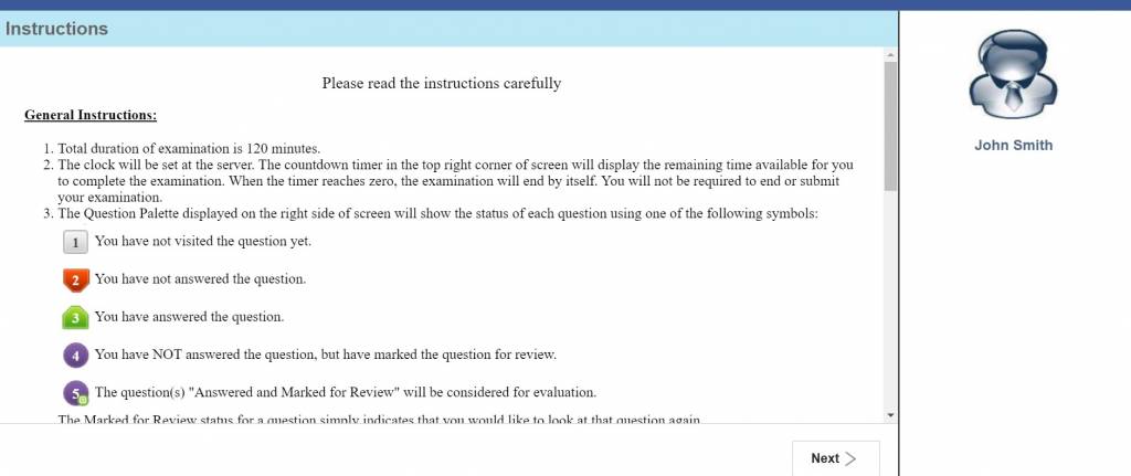 The section-wise TSEdCET mock tests will appear on the screen.