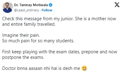 NEET PG 2024 Exam Postponed