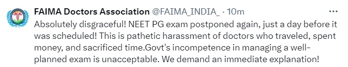 NEET PG 2024 Paper Postponed