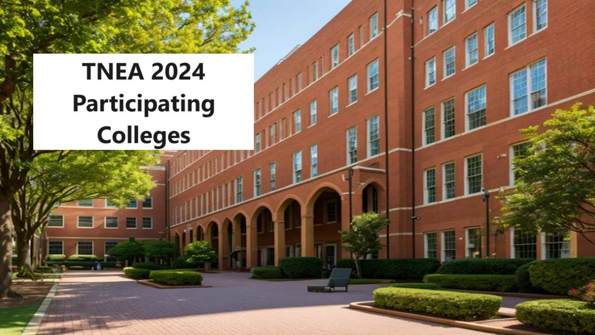 TNEA 2024 Participating Colleges