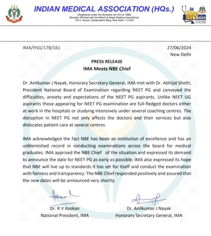 NEET PG 2024 New Exam Date