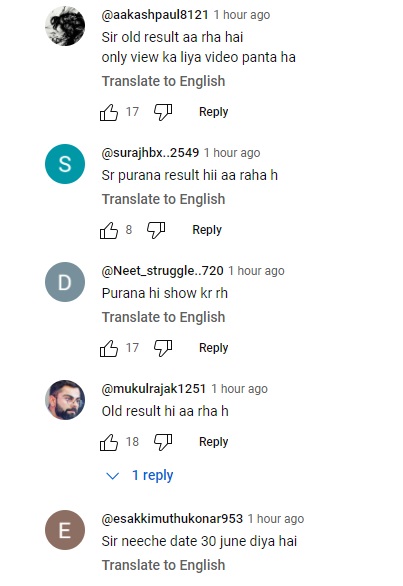 NEET Revised Scorecard 2024