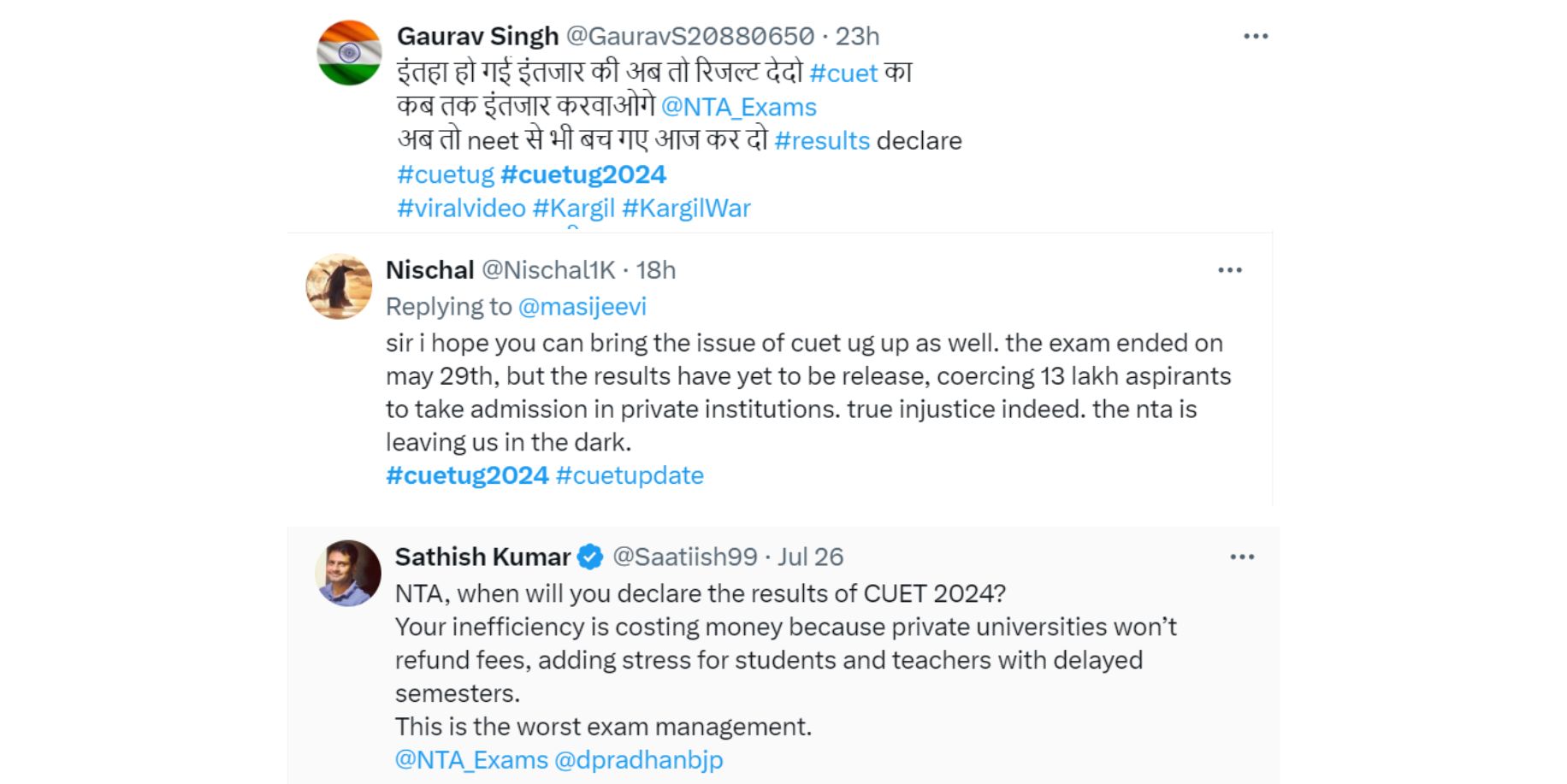 CUET Result 2024 Delay