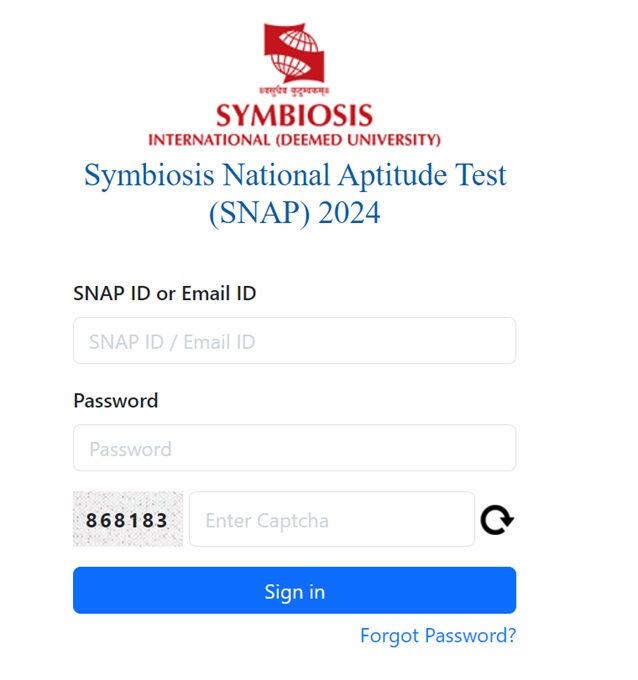 SNAP 2024 registration window