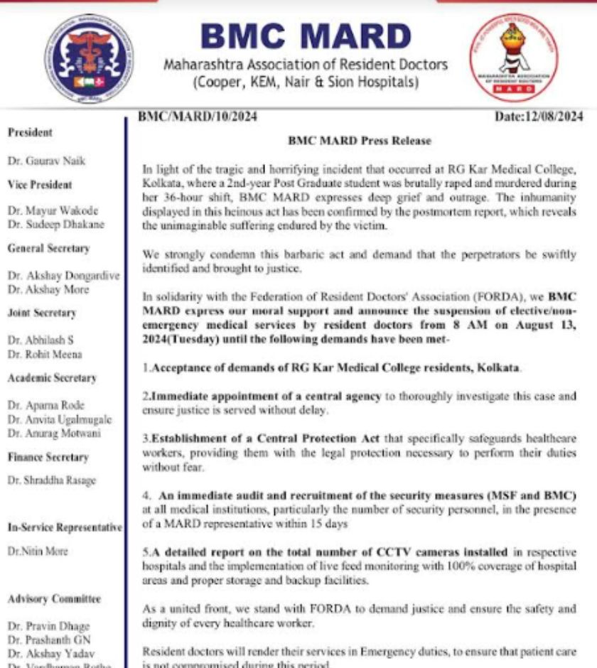 Medical Students on Strike