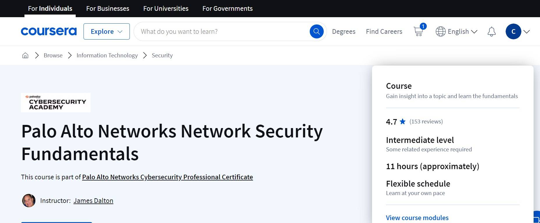 Palo Alto Networks Network Security Fundamentals