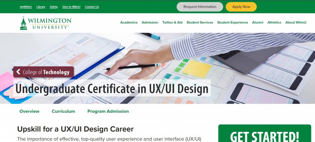 Undergraduate Certificate in UX/UI Design