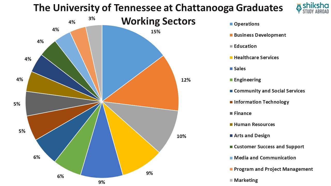 The University of Tennessee at Chattanooga Graduates Working Sectors