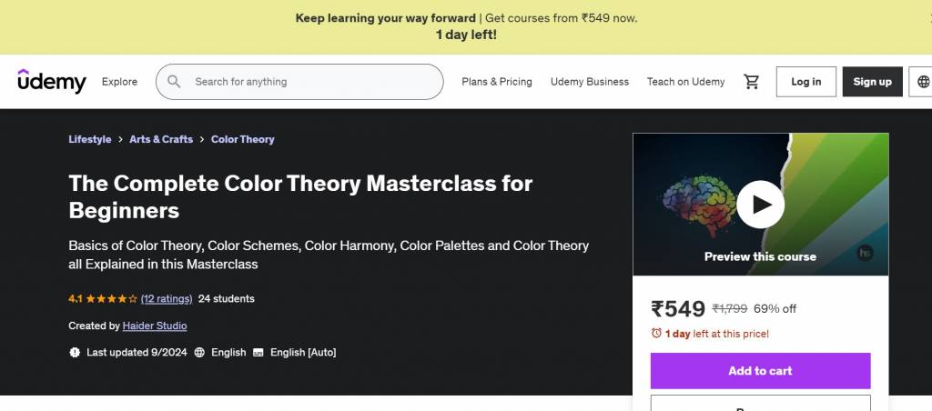 The Complete Color Theory Masterclass for Beginners