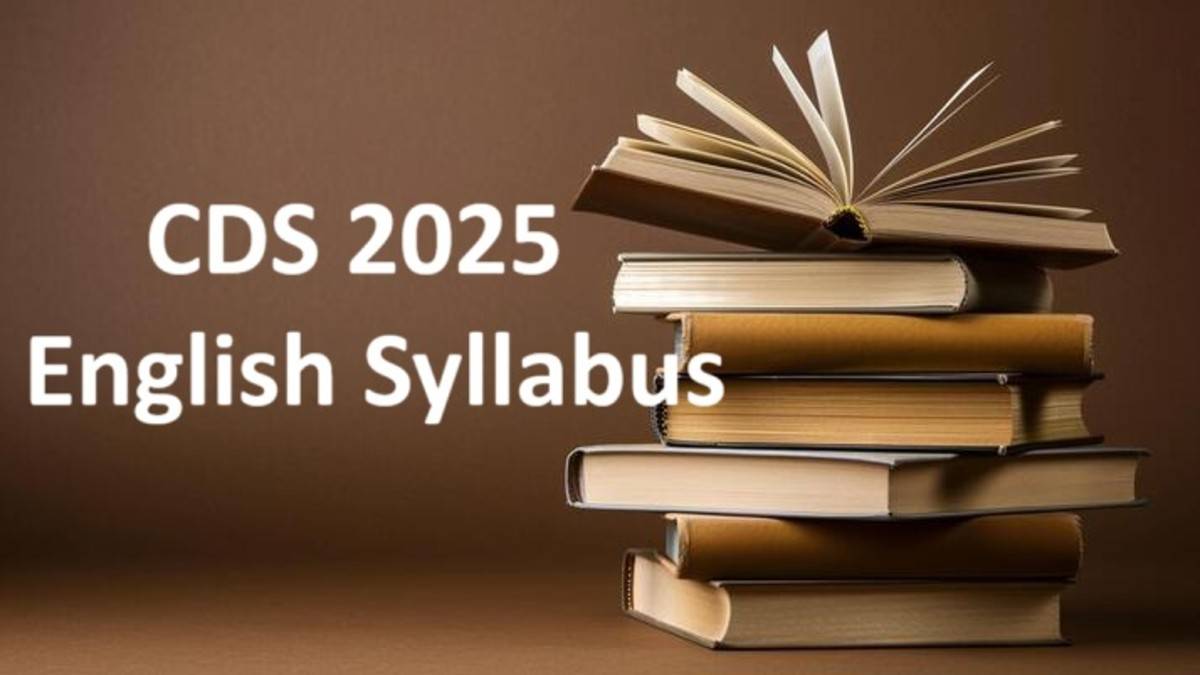 CDS 2025 English Syllabus
