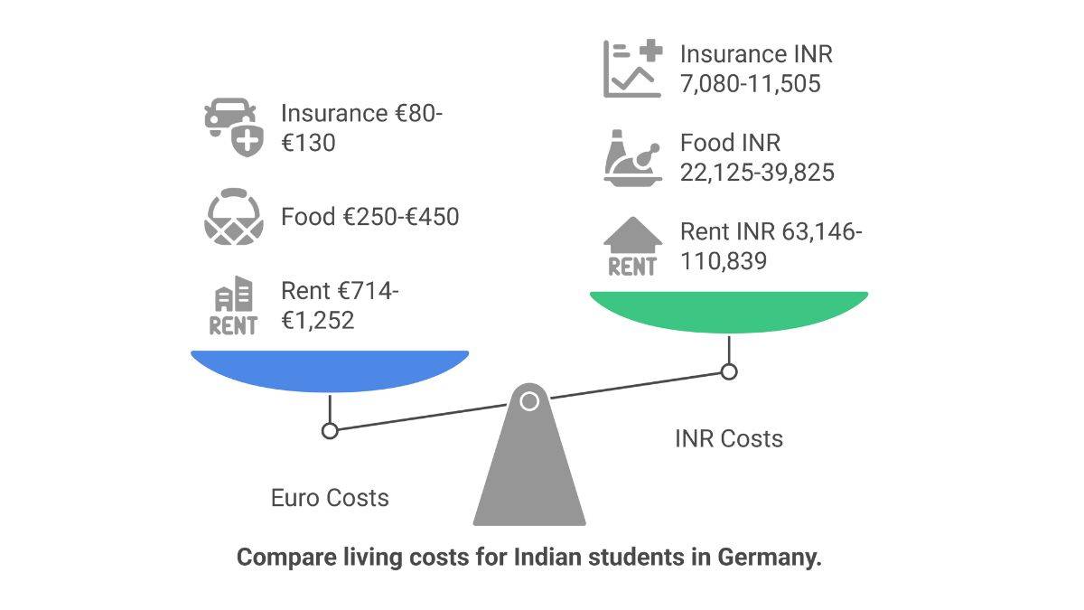 Cost of Living in Germany for Indian Students in 2025