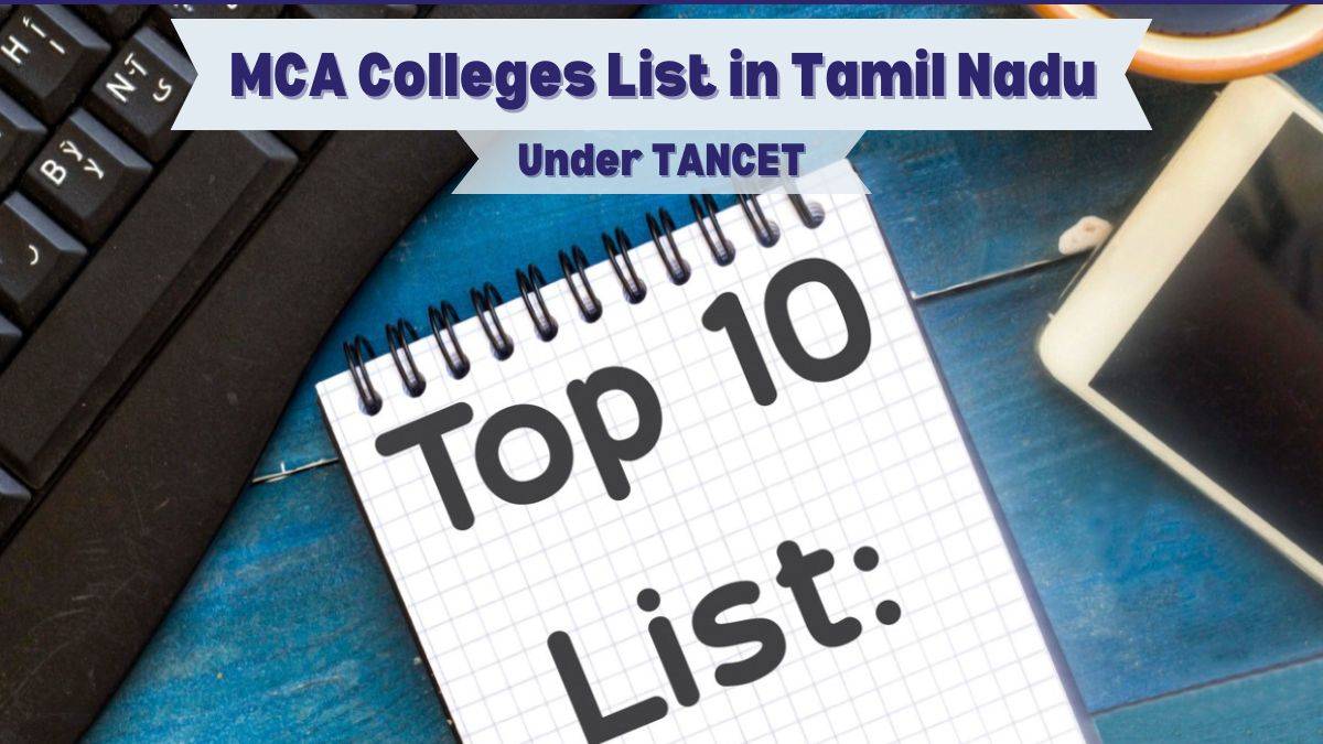 Top 10 MCA Colleges in Tamil Nadu under TANCET