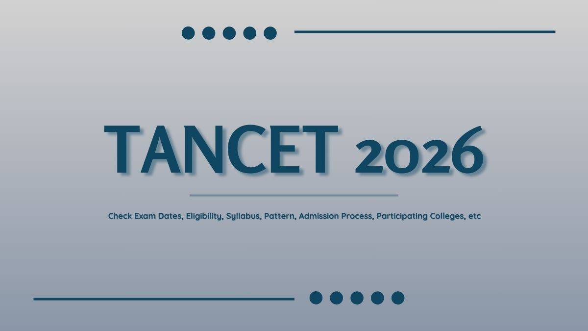 TANCET 2026 Exam