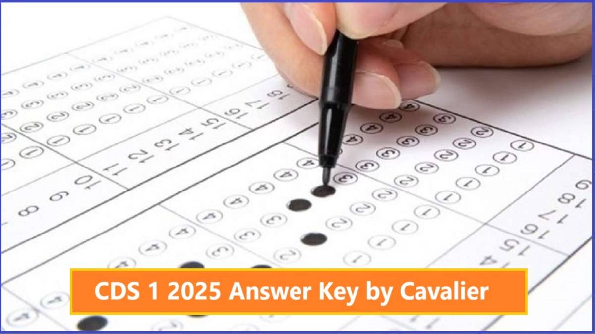 CDS 1 2025 Answer Key by Cavalier