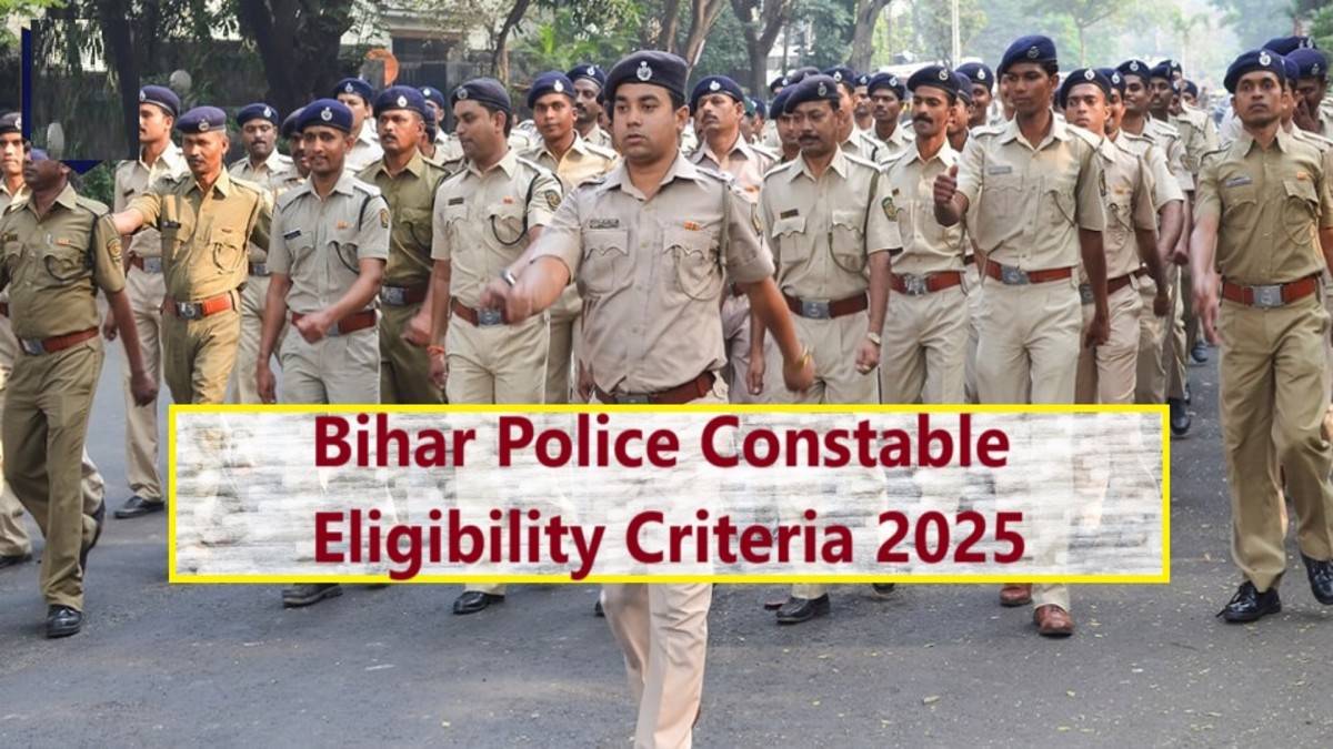 Bihar Police Constable Eligibility Criteria
