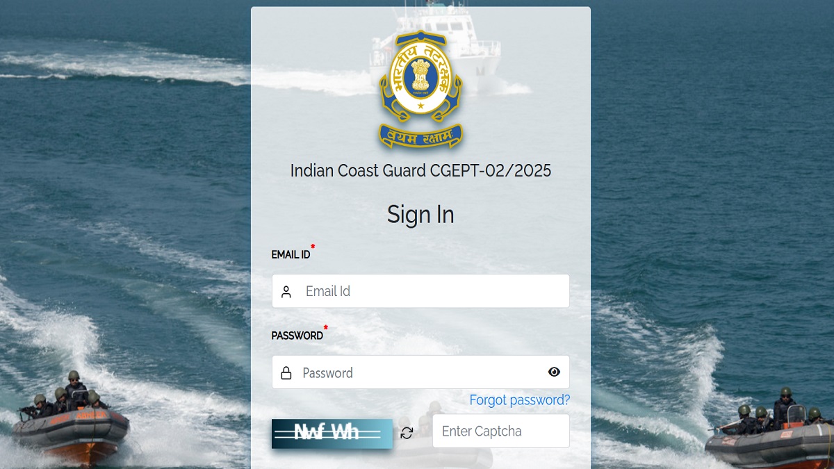 Indian Coast Guard Navik Admit Card 