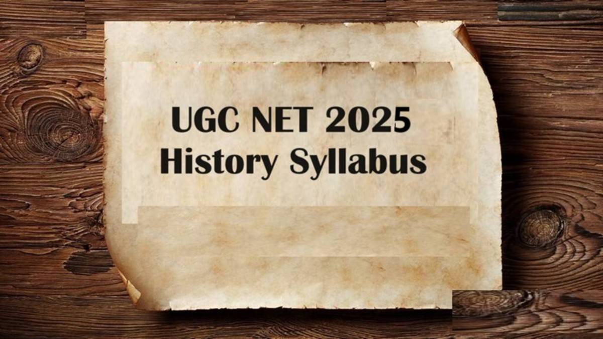 UGC NET History Syllabus 2025