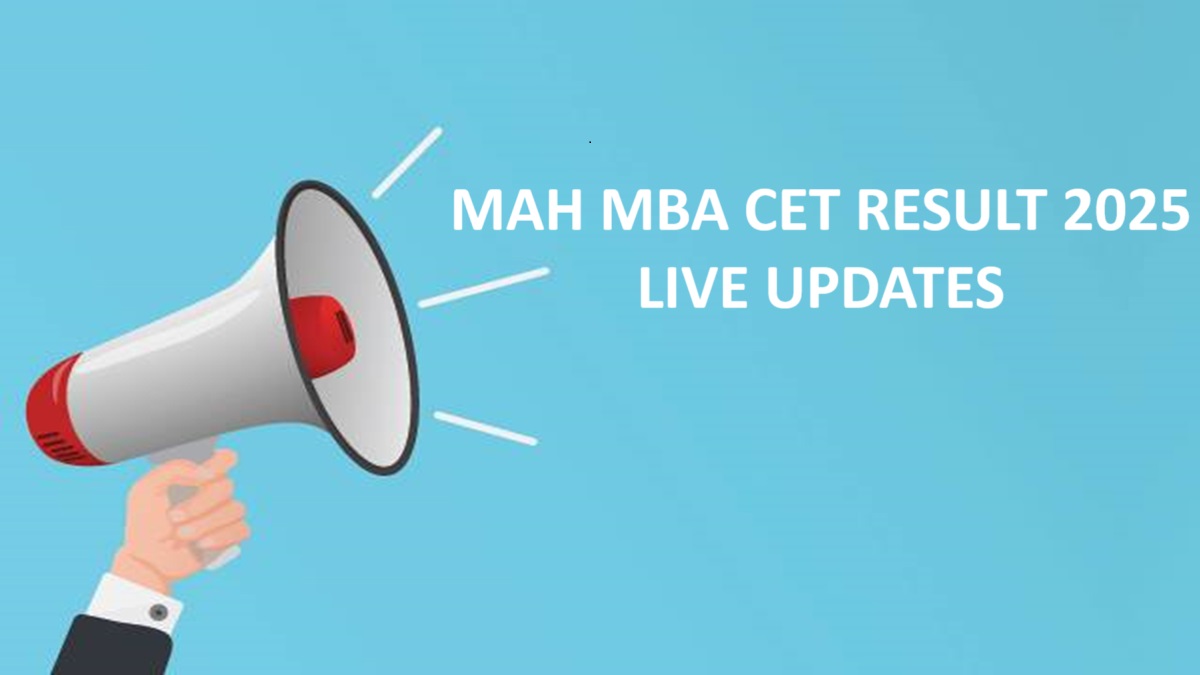 MAH MBA CET result 2025 