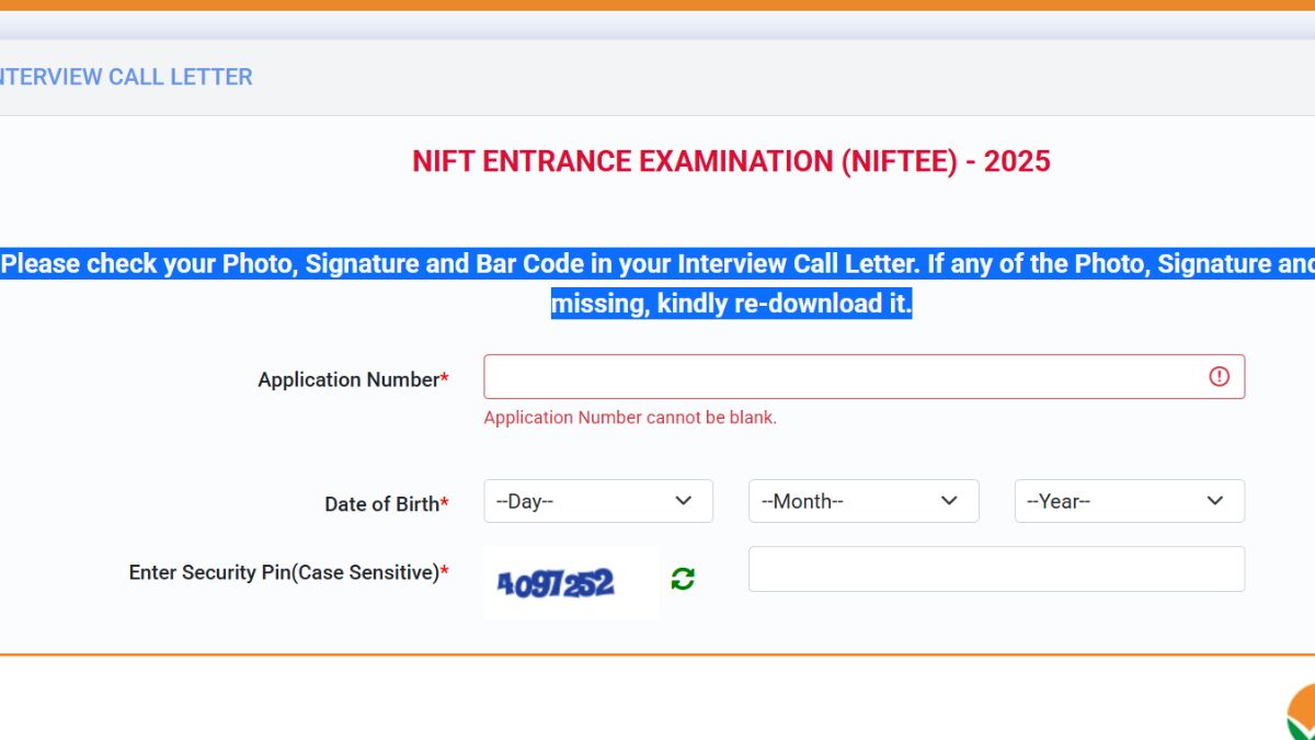 NIFT PG Personal Interview Call Letter