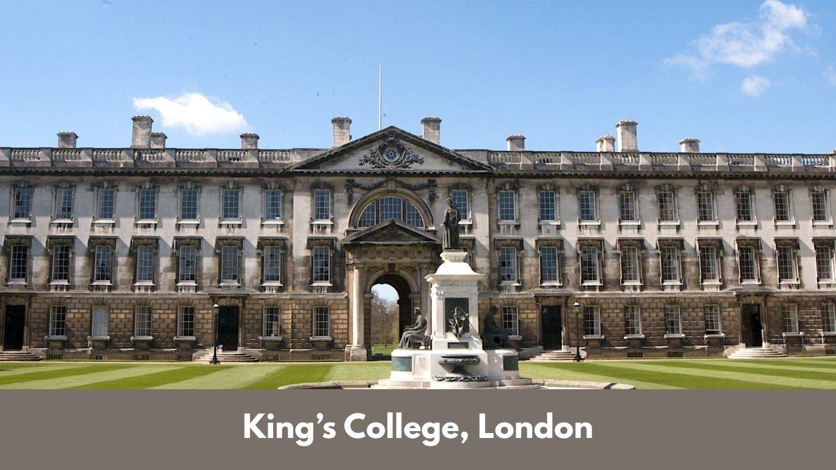 Kings College London for Msc in International Marketing
