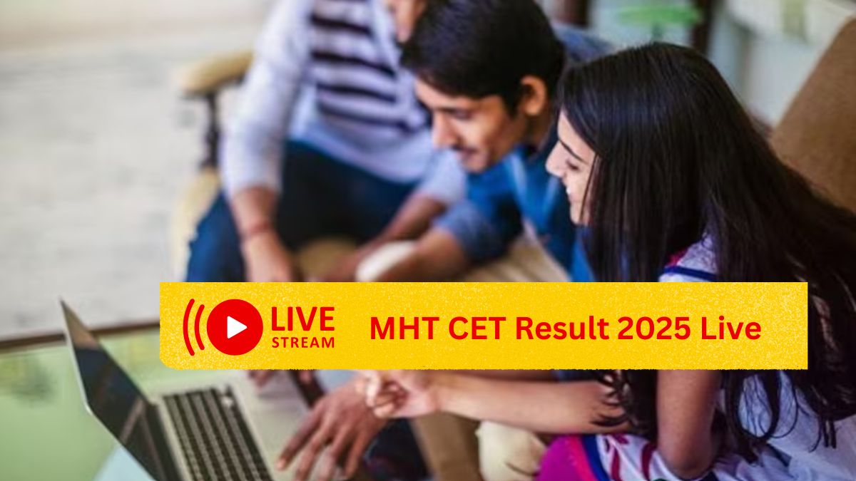 MHT CET Result 2025 Live