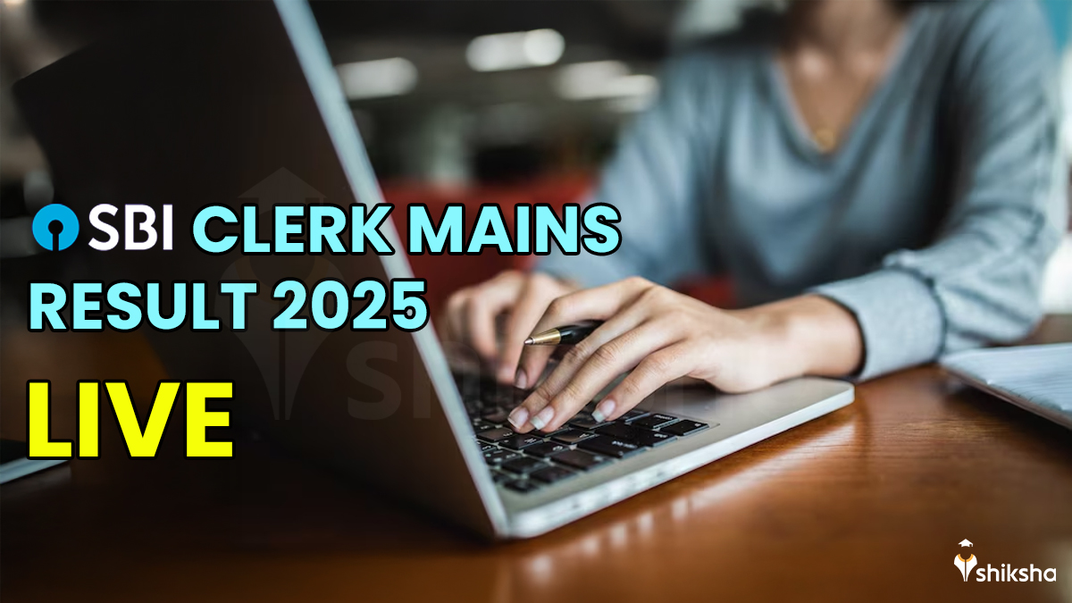 SBI Clerk 2025 Mains Exam Result Live Updates
