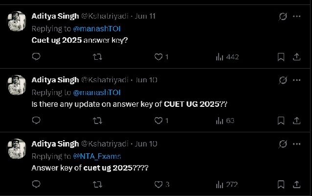 CUET 2025 Answer Key