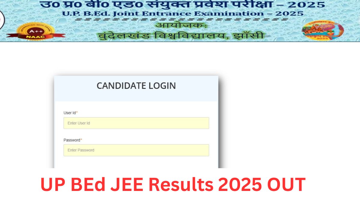 UP BEd JEE Results 2025 Declared; Get Direct Link to Download Scorecard here