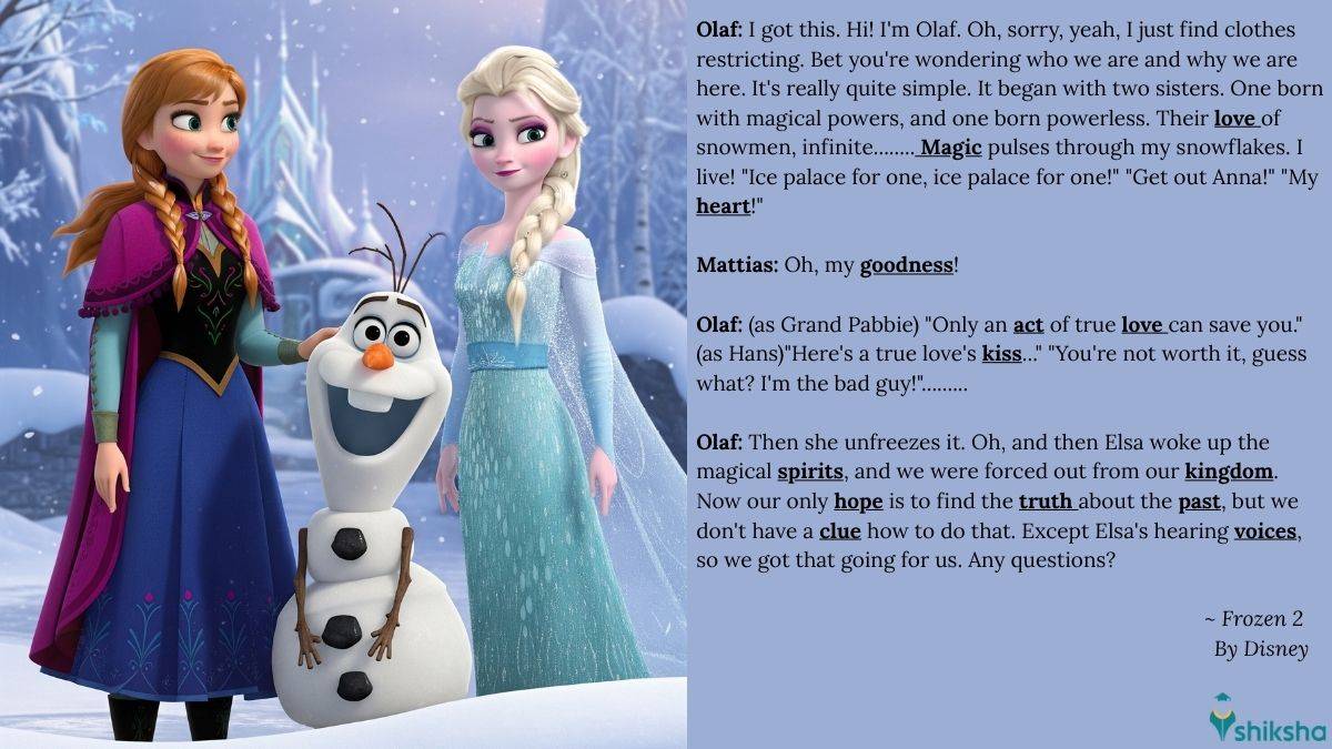 Abstract Noun Example