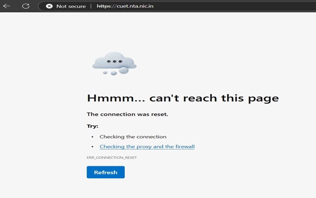 CUET UG 2025 Official Website