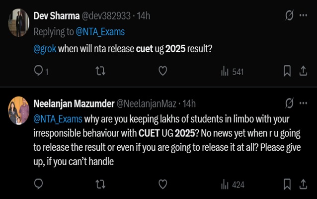CUET 2025 Result Delay