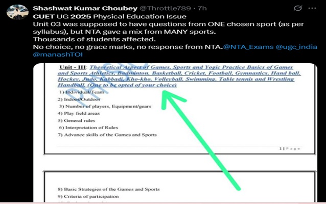 CUET Answer Key 2025