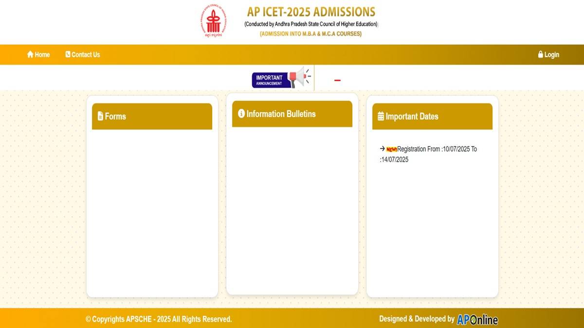 AP ICET 2025 Counselling