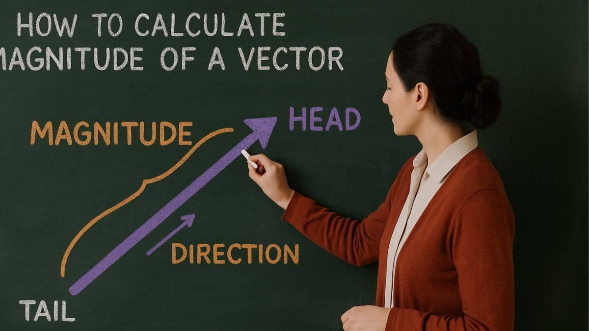 magnitude of a vector