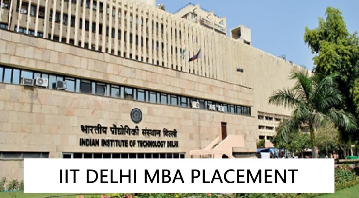 IIT Delhi MBA Placement