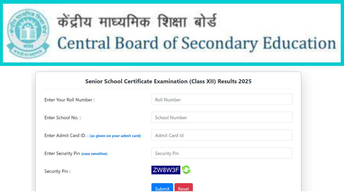 CBSE 12th Rechecking result 2025 