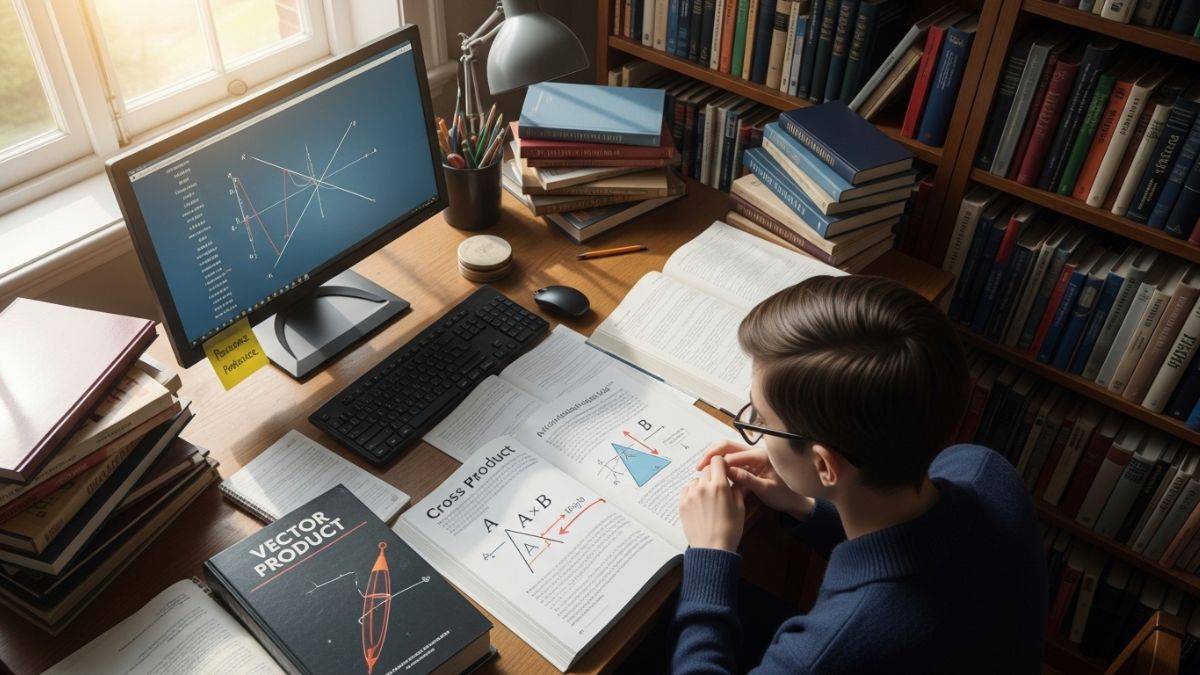 Vector product of two vectors