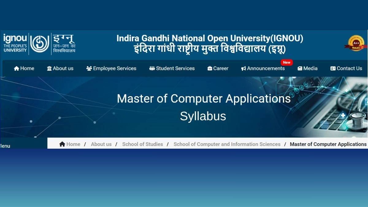 IGNOU MCA Syllabus