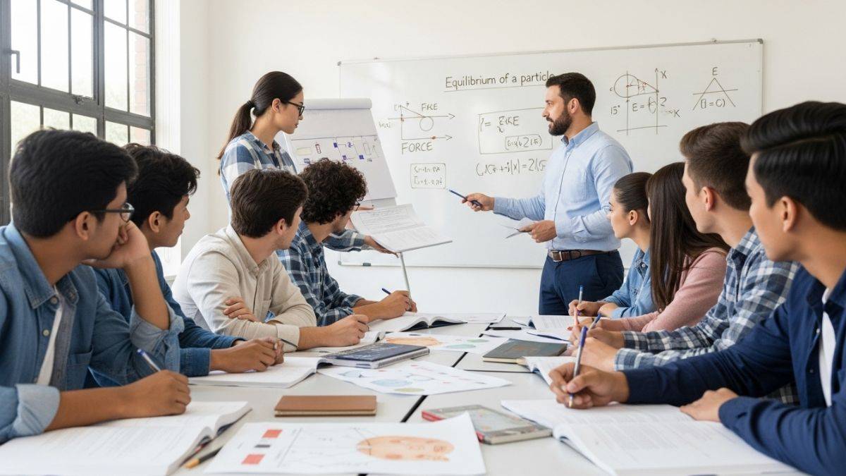 Equilibrium of a particle