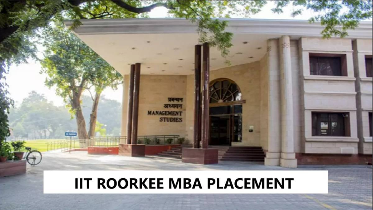 IIT Roorkee MBA Placements 2025