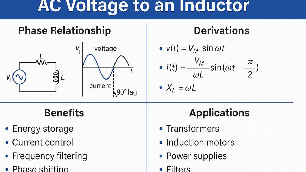 AC Voltage applied to an Inductor