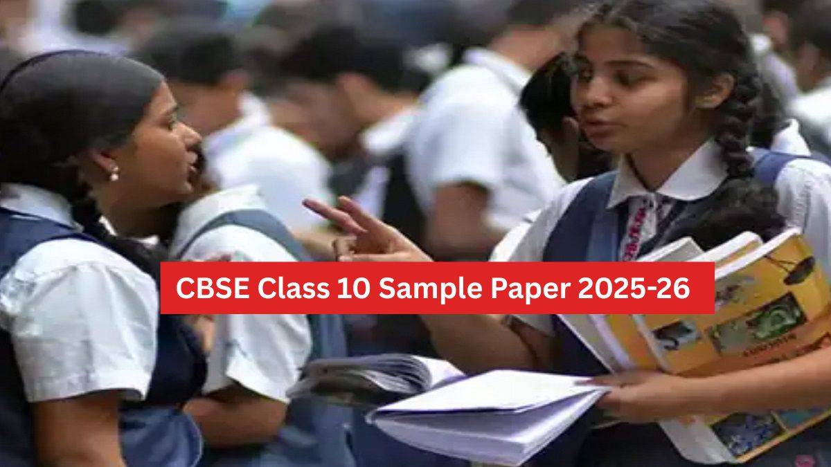 CBSE Class 10 Sample Paper 2025-26