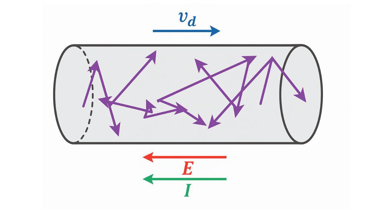 drift velocity of electron
