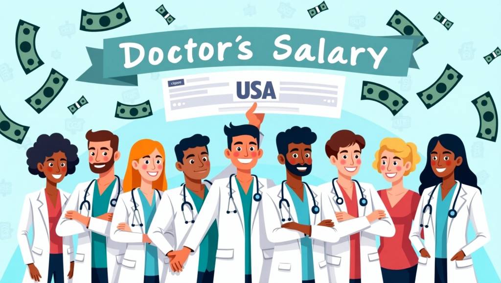 average Doctor's Salary in USA