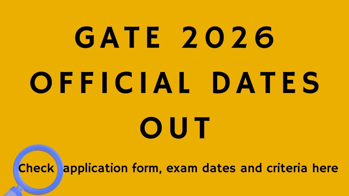 GATE 2026 dates OUT