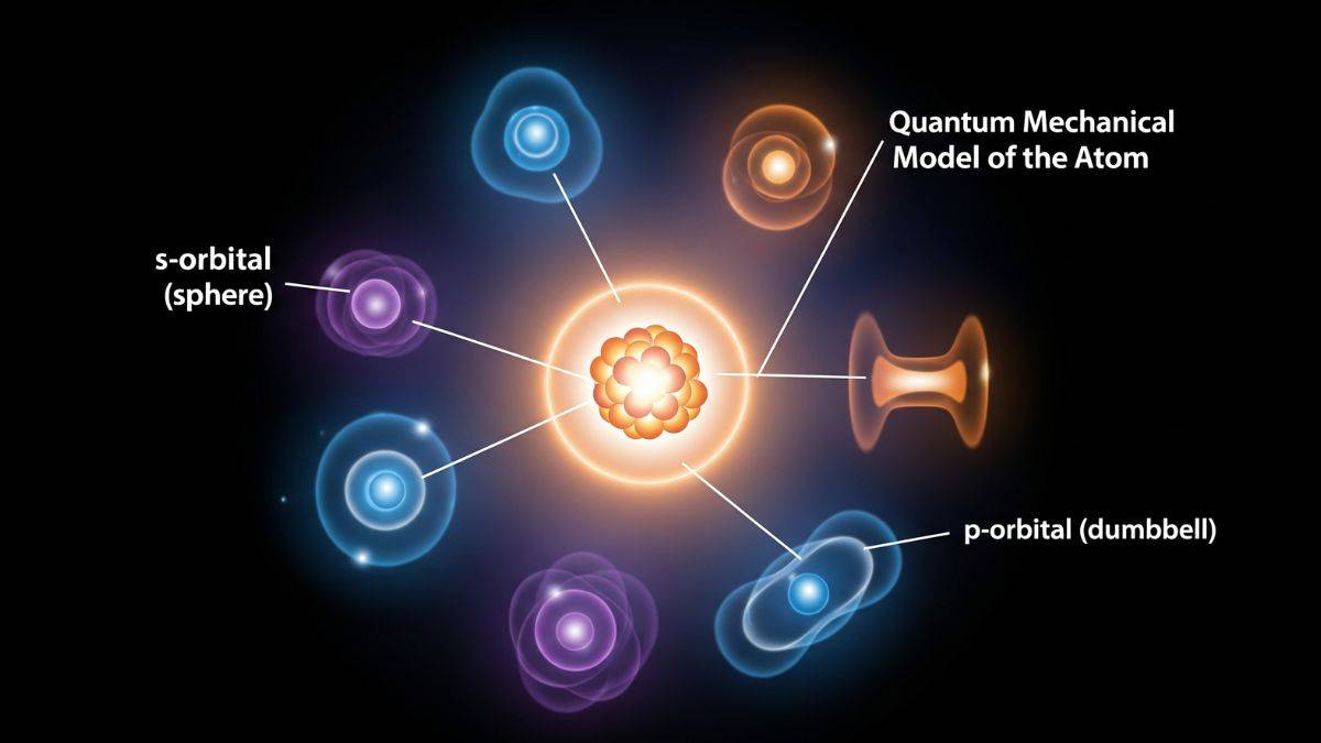 quantum mechanical model of atom