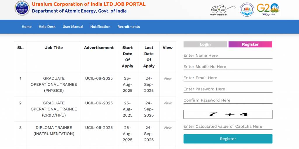 UCIL Recruitment through GATE
