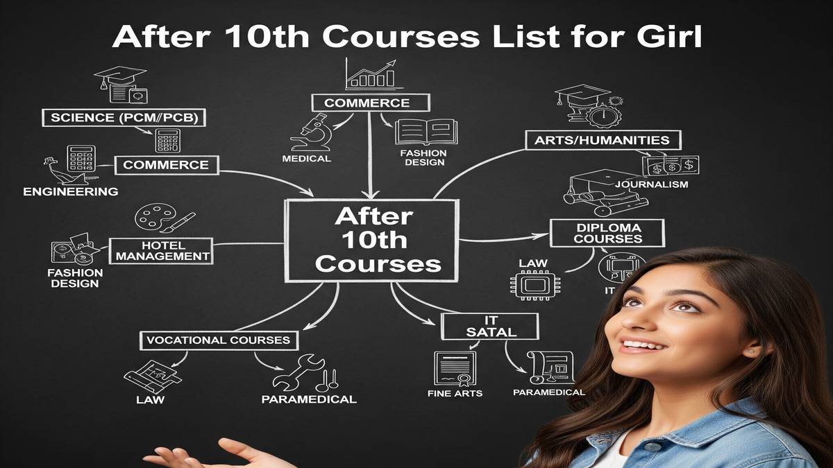 After 10th Courses List for Girl