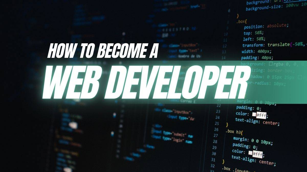 Become a web developer